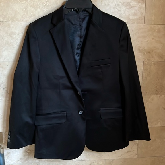High end black boys blazer size 10